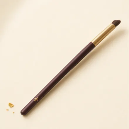 A small eye brush cut on a slant.