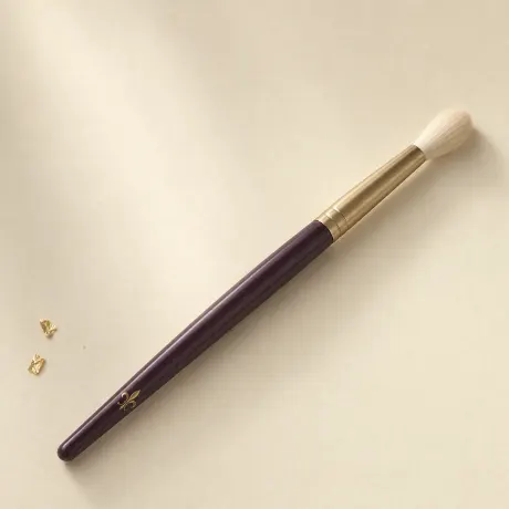 Illustration: A small, soft, pointed highlighter brush.
